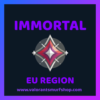 EU Region Immortal Valorant Account