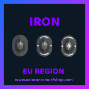 EU Region Iron Valorant Account