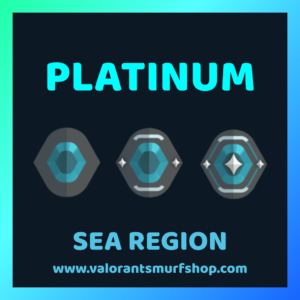 SEA Region Platinum Ranked Valorant Account