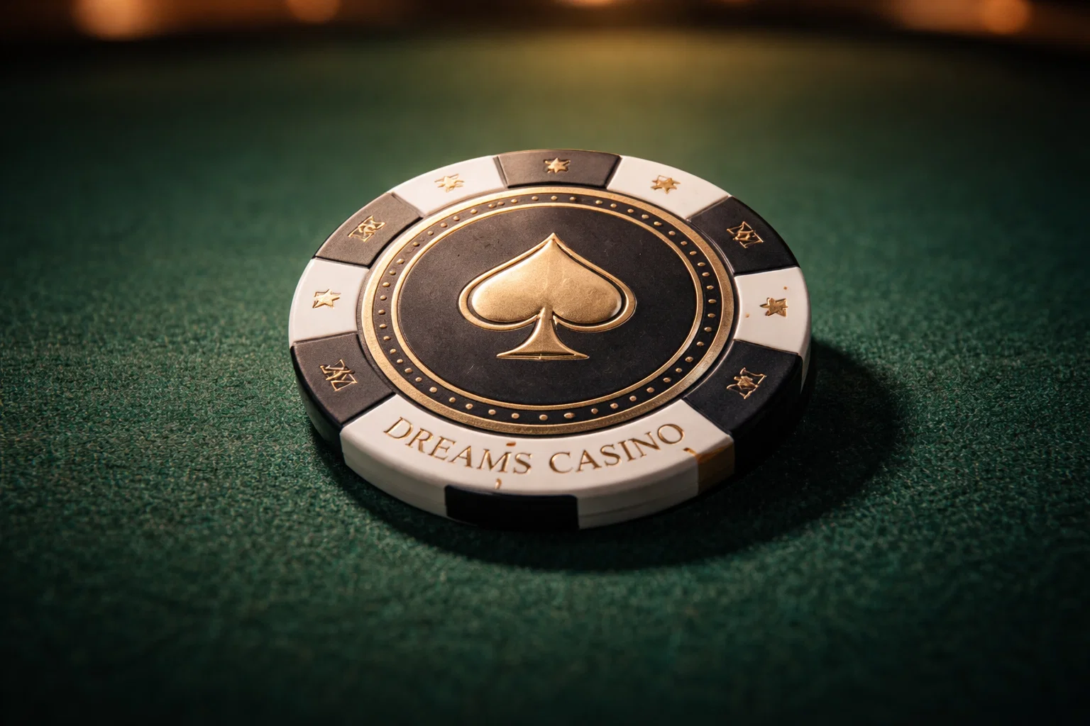 Vibrant Dreams Casino lobby with smiling character